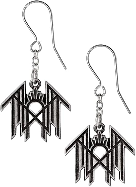 Sleep Token - Earrings Pair Pewter (Logo)