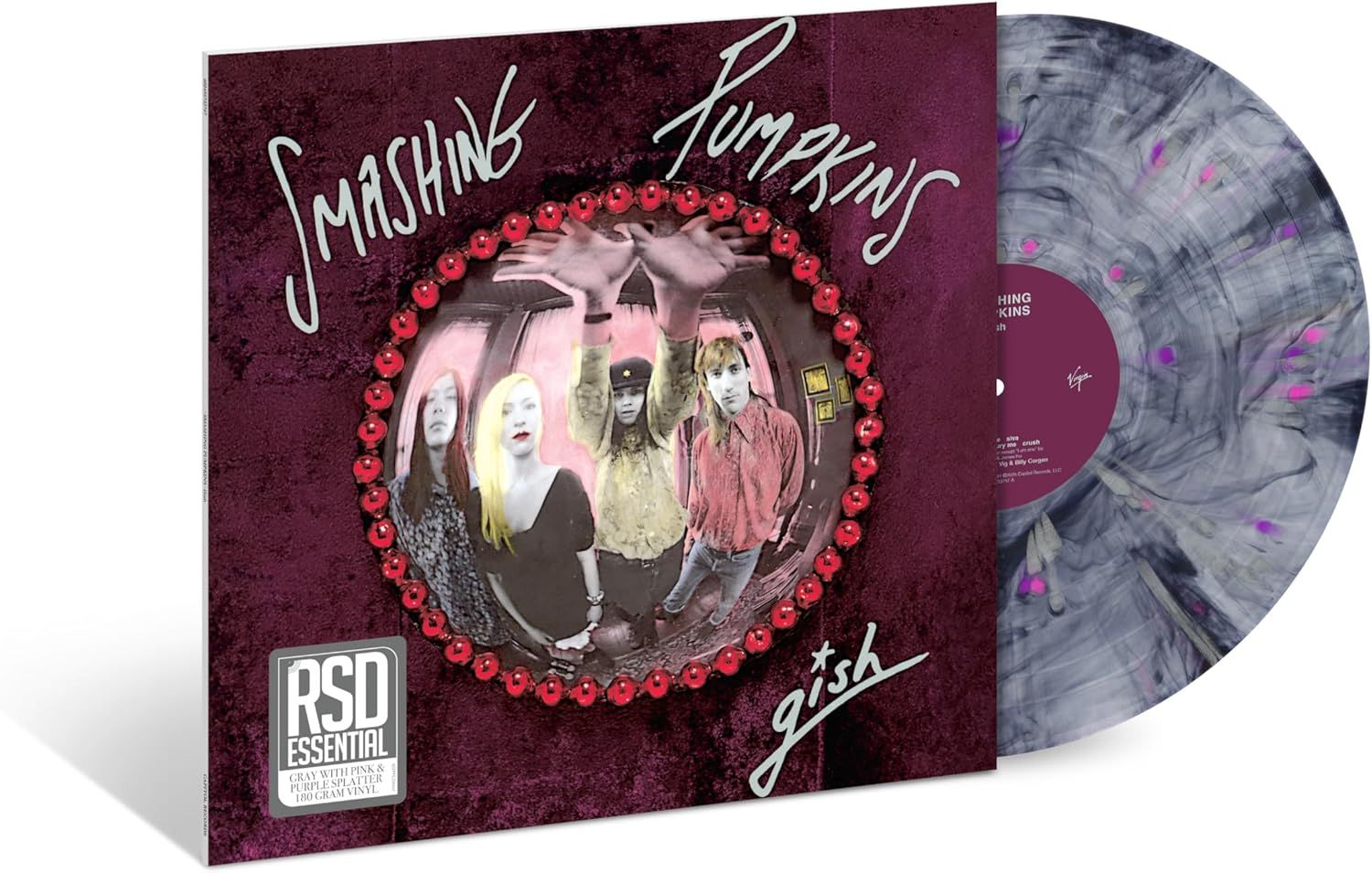 Smashing Pumpkins - Gish (2026 RSD Essential Grey w. Pink & Purple Splatter reissue) - Vinyl - New