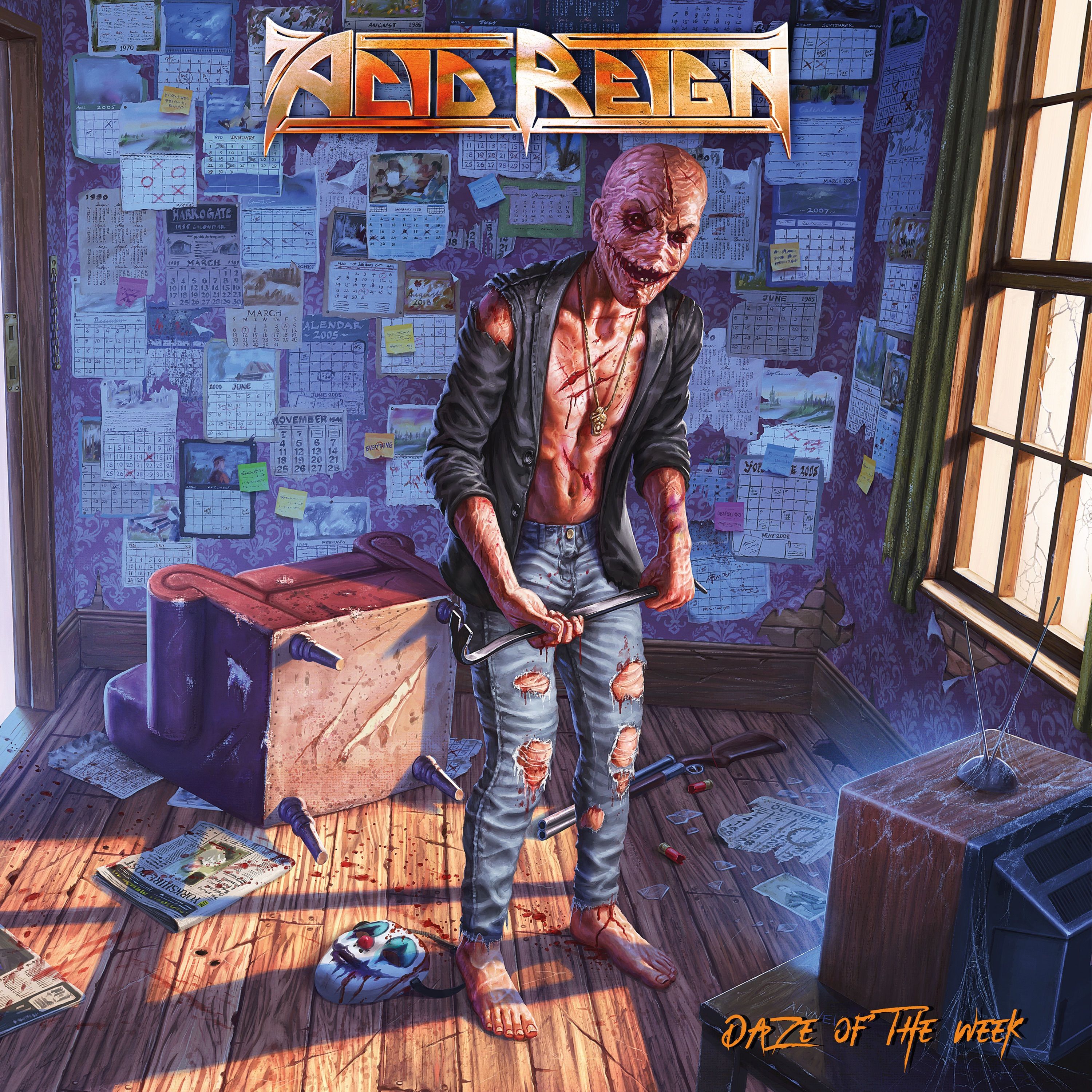 Acid Reign - Daze Of The Week - CD - New