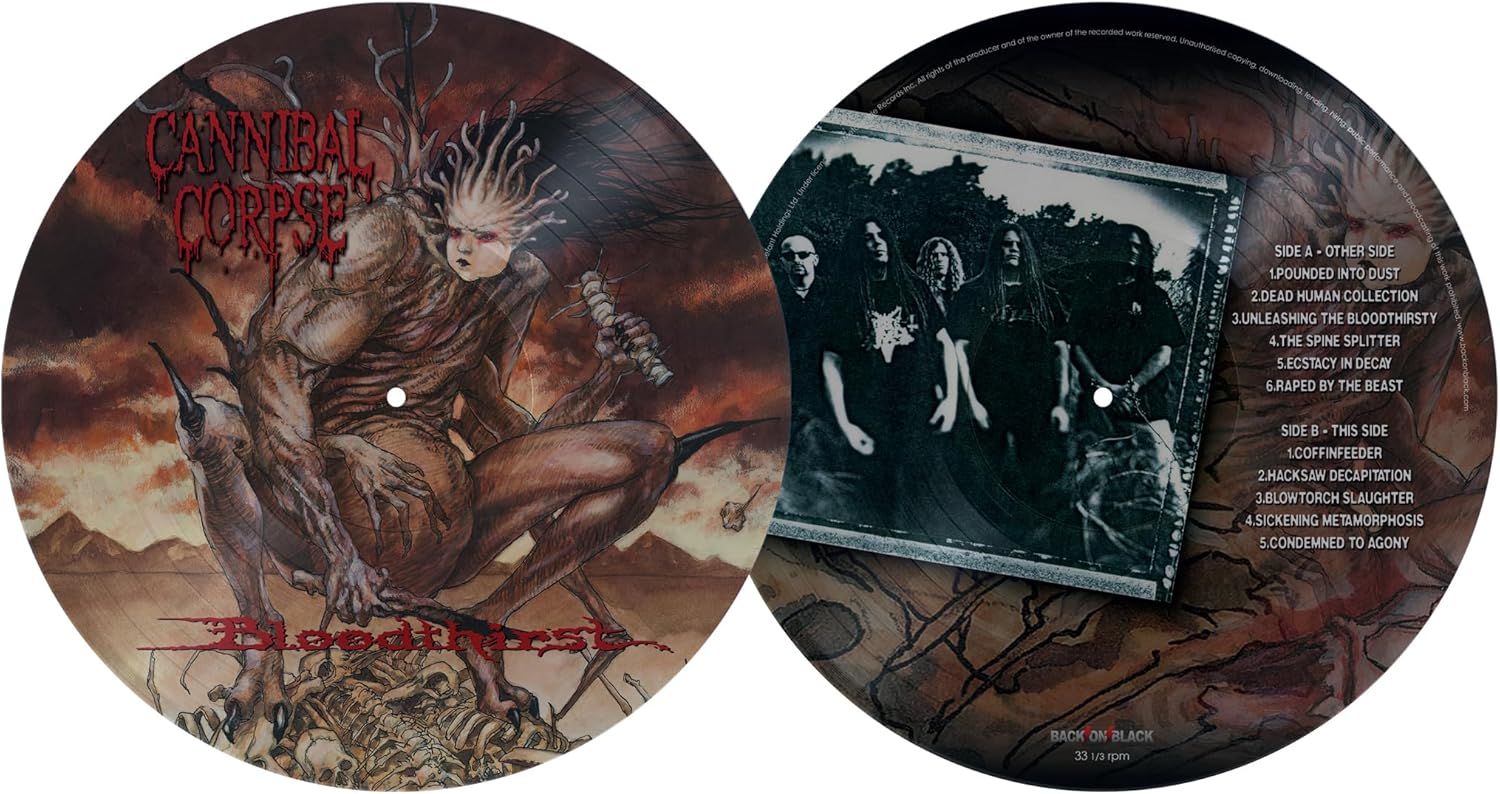 Cannibal Corpse - Bloodthirst (2026 Picture Disc Reissue) - Vinyl - New