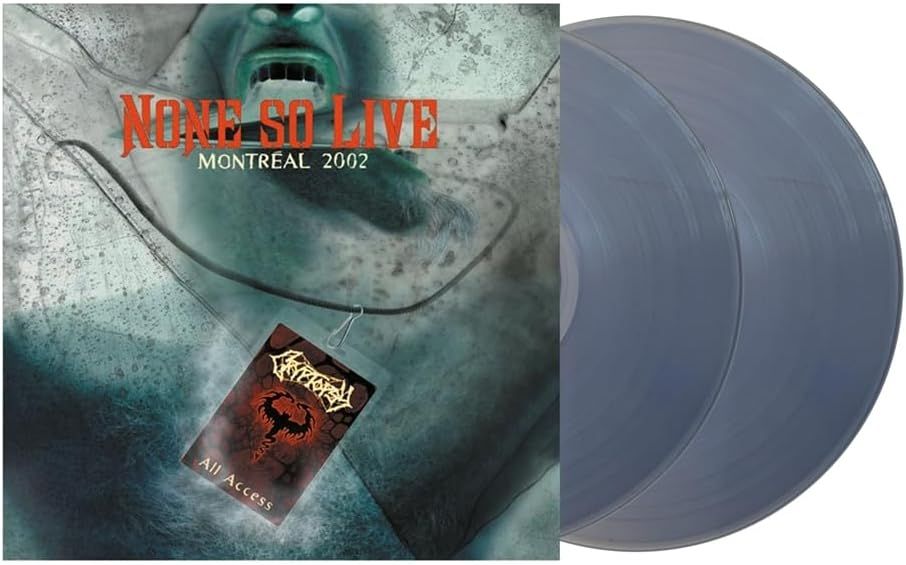 Cryptopsy - None So Live (2026 Clear Vinyl 2LP Reissue) - Vinyl - New