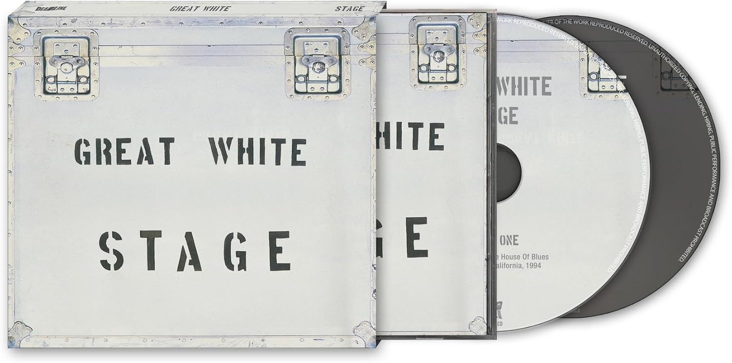 Great White - Stage (2026 2CD Slipcase Reissue) - CD - New