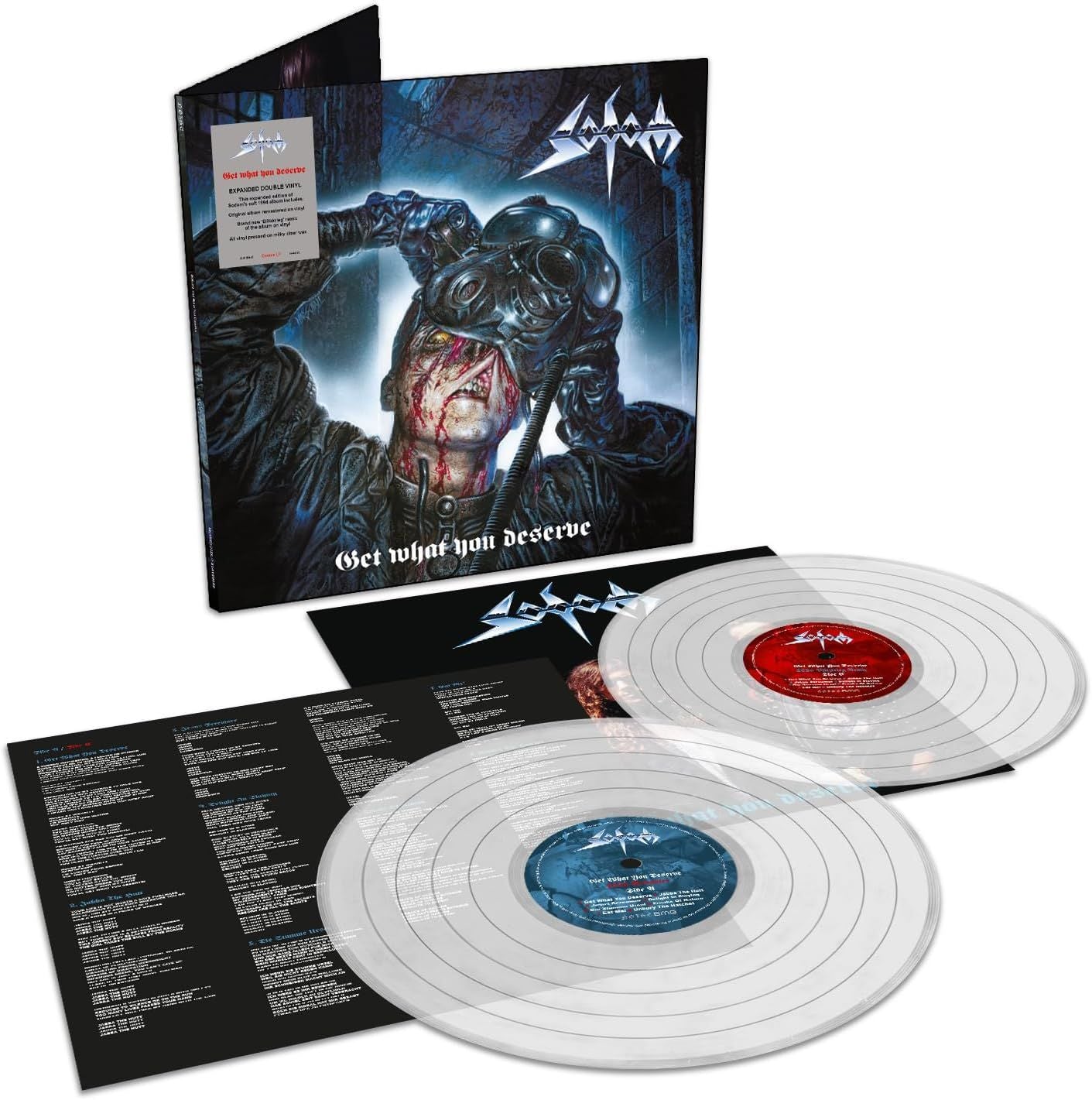 Sodom - Get What You Deserve (2026 Milky Wax Coloured Remastered 2LP) - Vinyl - New
