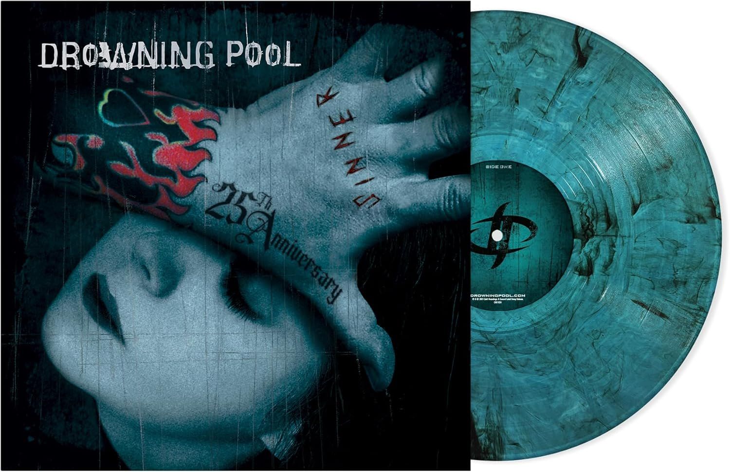 Drowning Pool - Sinner (Ltd. Ed. 25th Ann. Blue Ink Swirl Vinyl) - Vinyl - New