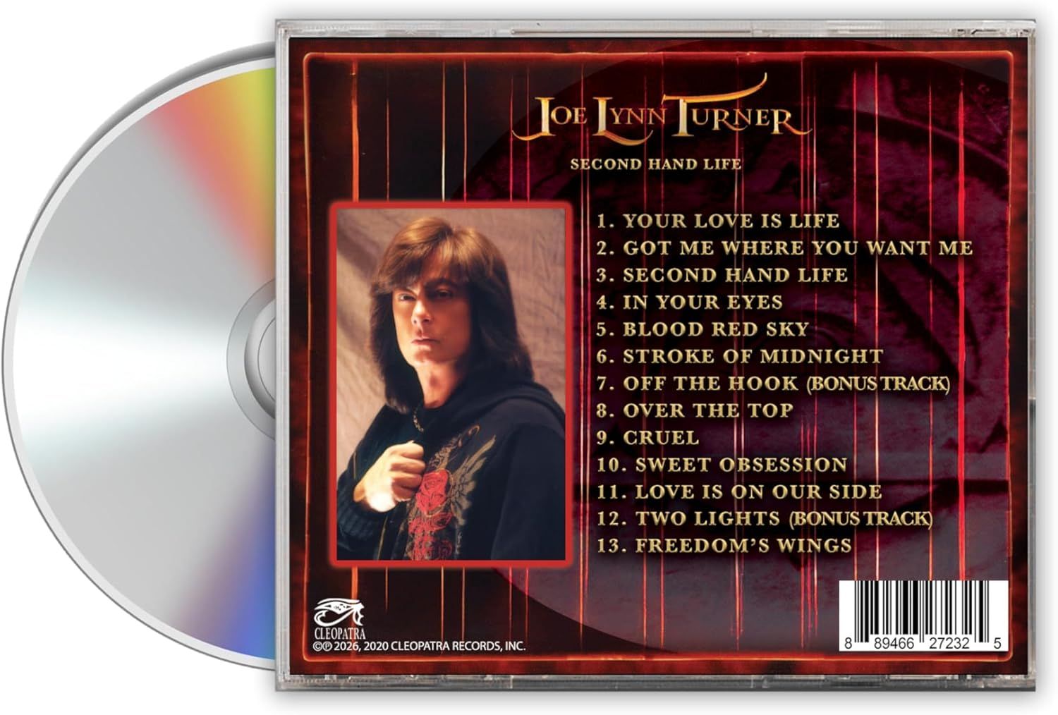 Turner, Joe Lynn - Second Hand Life - CD - New