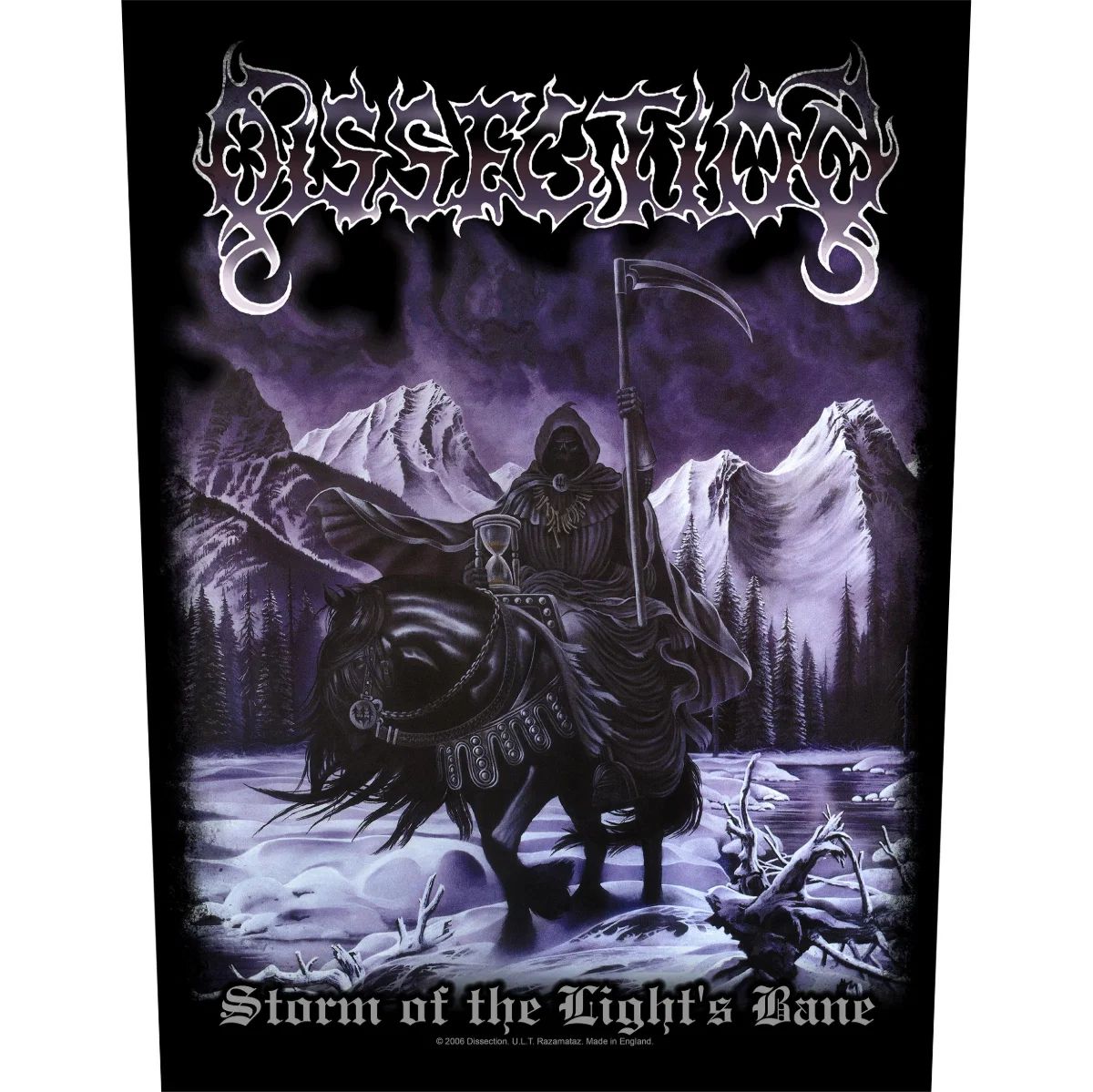 Dissection - Storm Of The Lights Bane - Sew-On Back Patch (295mm x 265mm x 355mm) - COMING SOON