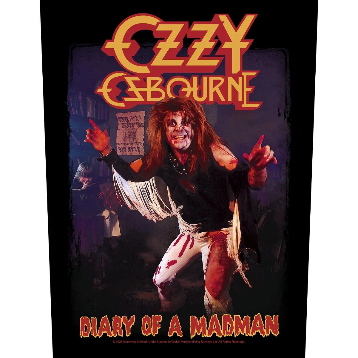 Osbourne, Ozzy - Diary Of A Madman - Sew-On Back Patch (295mm x 265mm x 355mm) - COMING SOON
