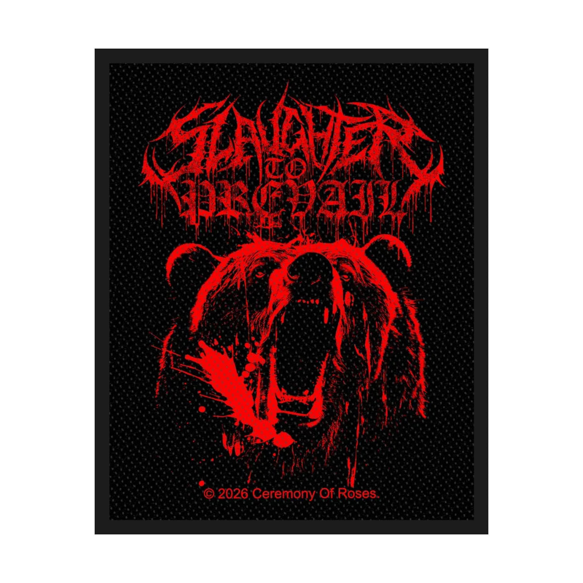 Slaughter To Prevail - Grizzly () Sew-On Patch - COMING SOON