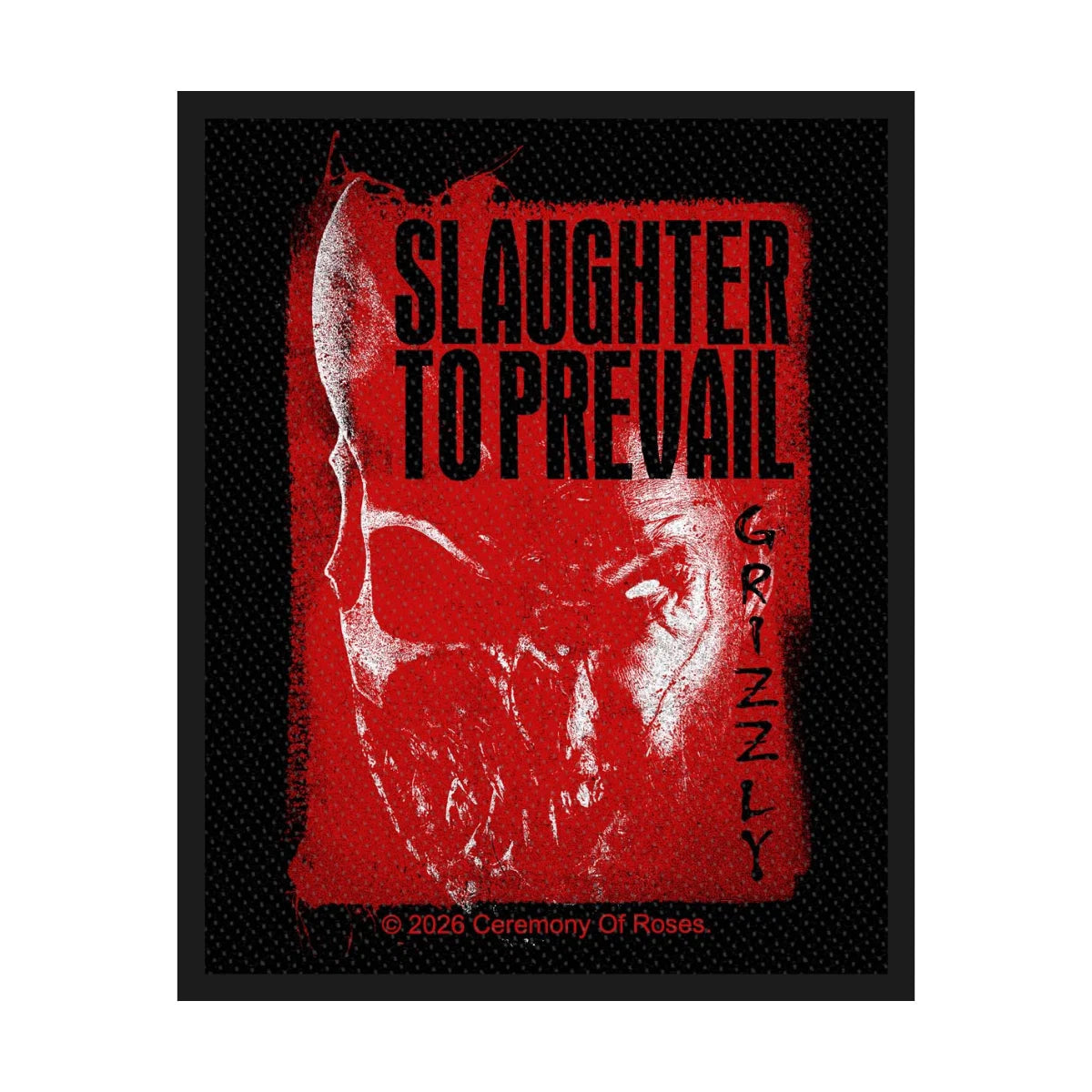 Slaughter To Prevail - Grizzly Face () Sew-On Patch - COMING SOON