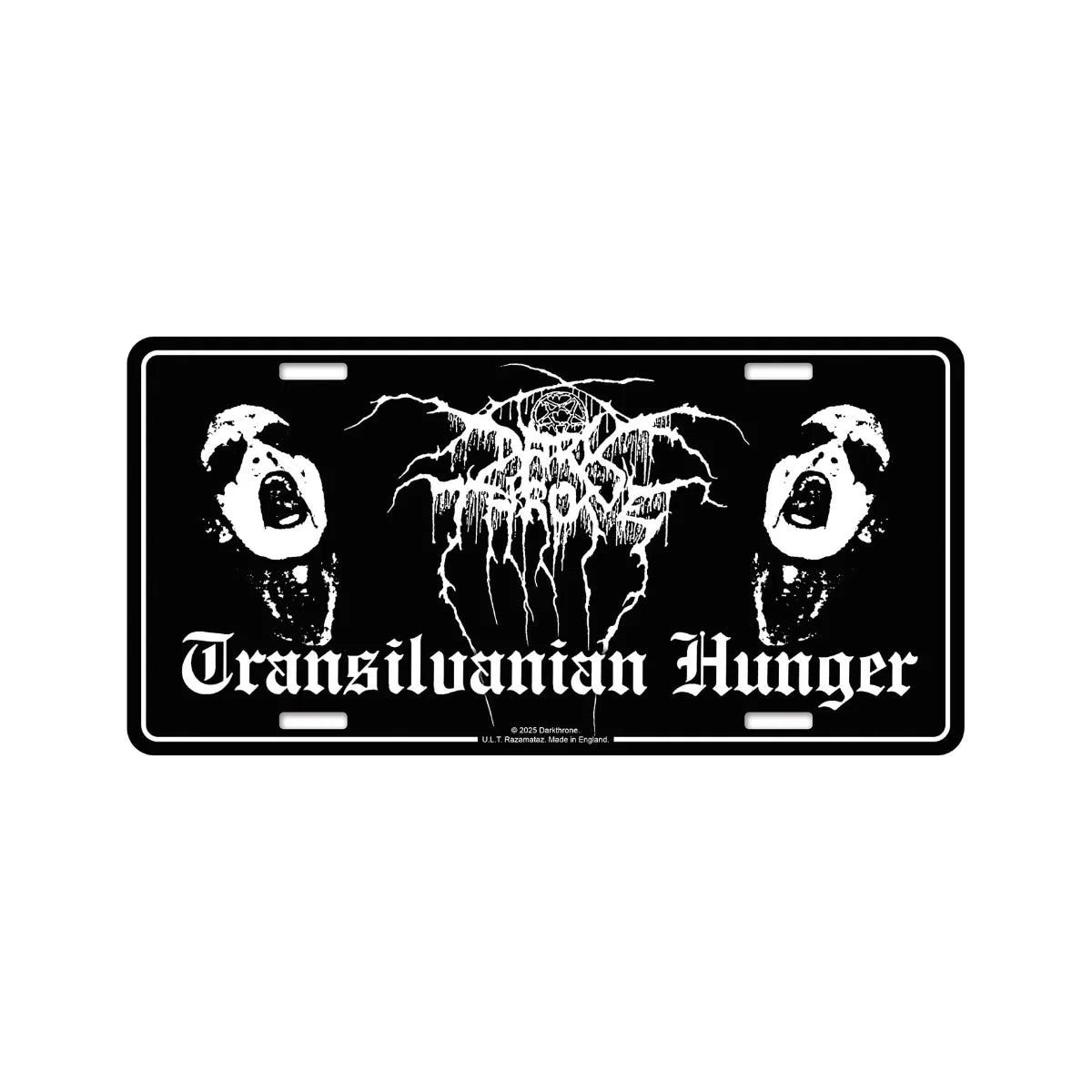 Darkthrone- Number Plate () - Transylvanian Hunger - COMING SOON