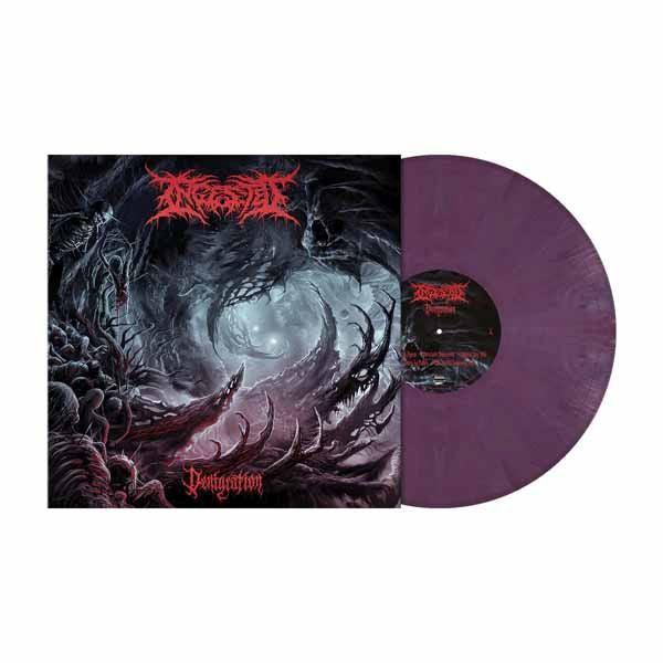 Ingested - Denigration (Ltd. Ed. Purple w. Red & White Highlights Vinyl) - Vinyl - New