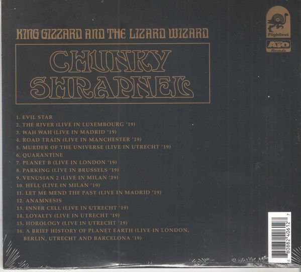 King Gizzard And The Lizard Wizard - Chunky Shrapnel - CD - New
