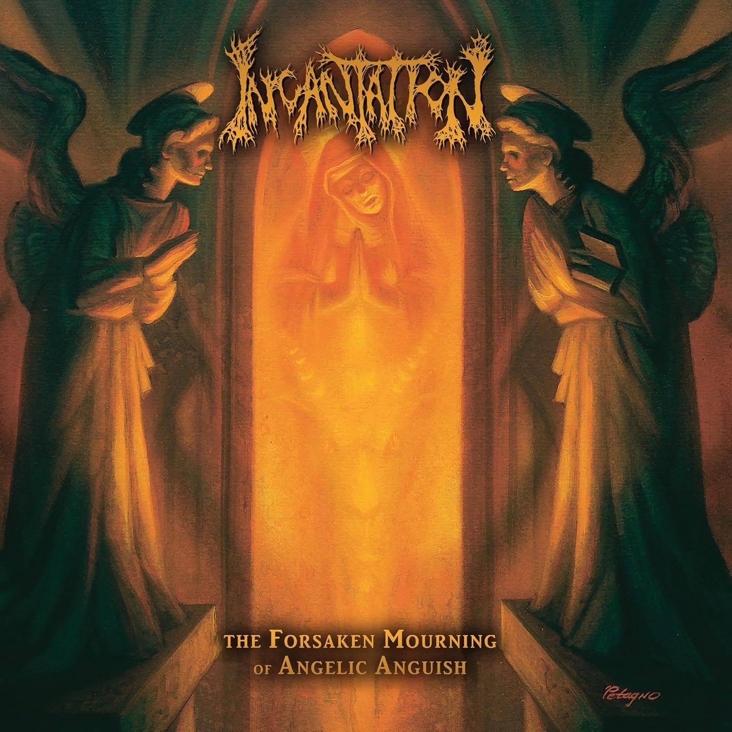 Incantation - Forsaken Mourning Of Angelic Anguish (Orange Crush Ripple Edition) - Vinyl - New