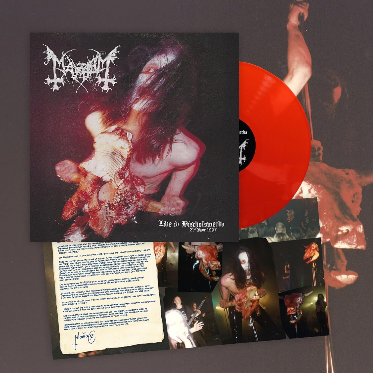 Mayhem - Live In Bischofswerda (Red Vinyl) - Vinyl - New