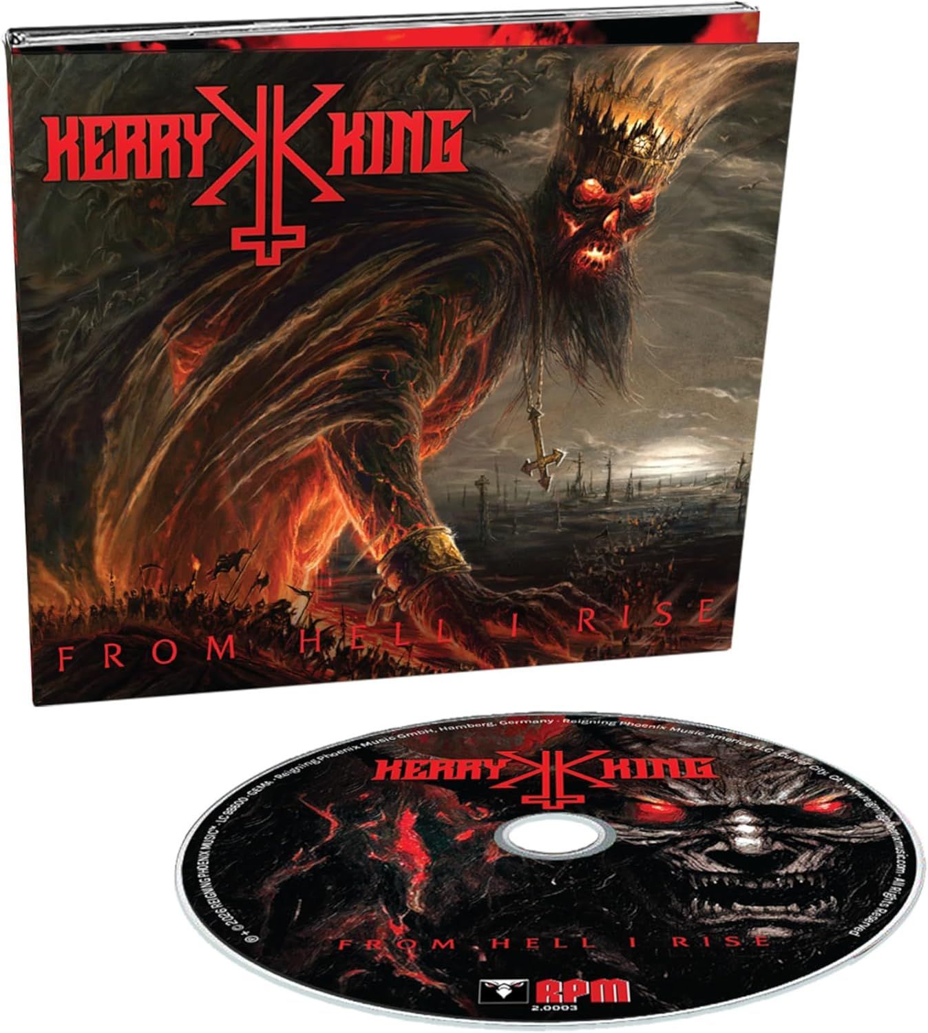 King, Kerry - From Hell I Rise (2026 Extended Deluxe Ed. digipak reissue with 5 bonus tracks) - CD - New