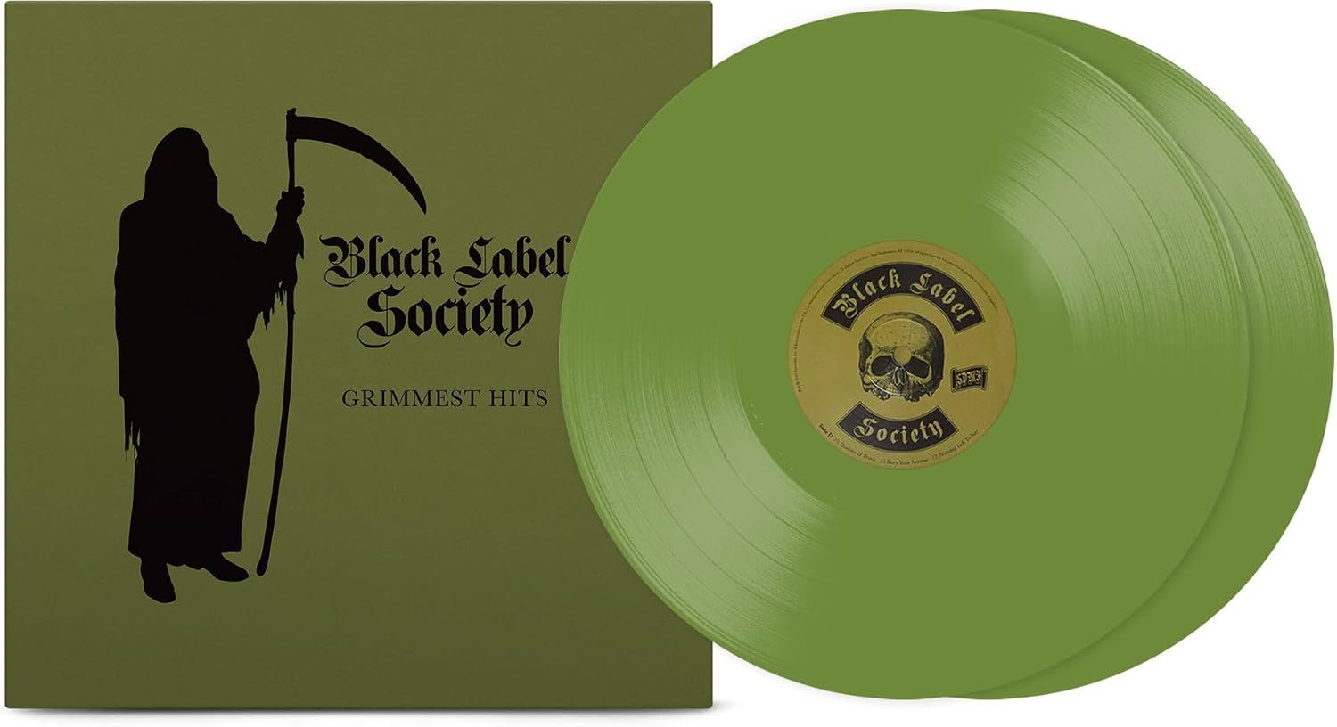 Black Label Society - Grimmest Hits (Ltd. Ed. 2026 2LP Forest Green vinyl gatefold reissue) - Vinyl - New