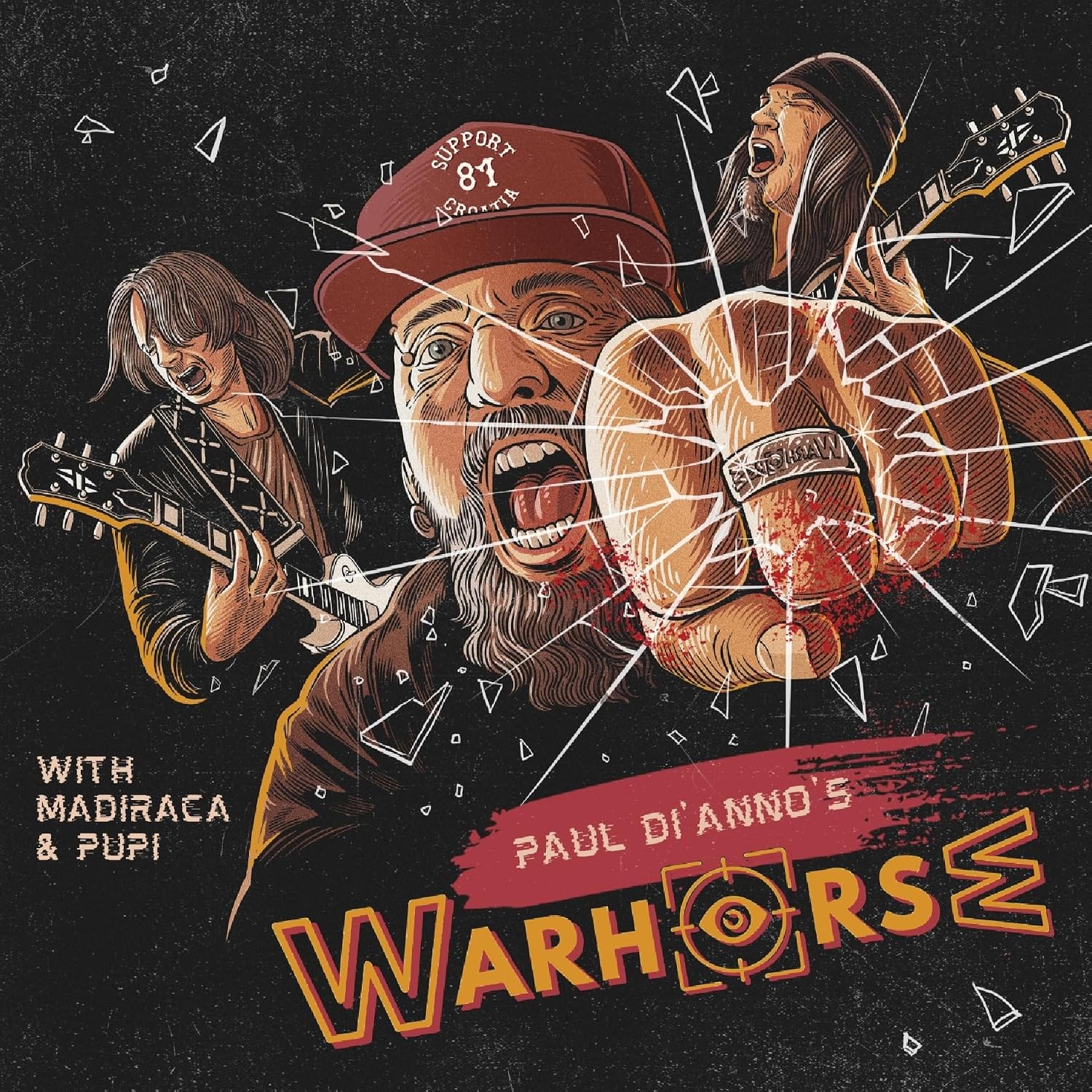 Di'anno, Paul's Warhorse - Paul Di'anno's Warhorse (2026 Indie Exclusive Transparent Orange vinyl reissue) - Vinyl - New