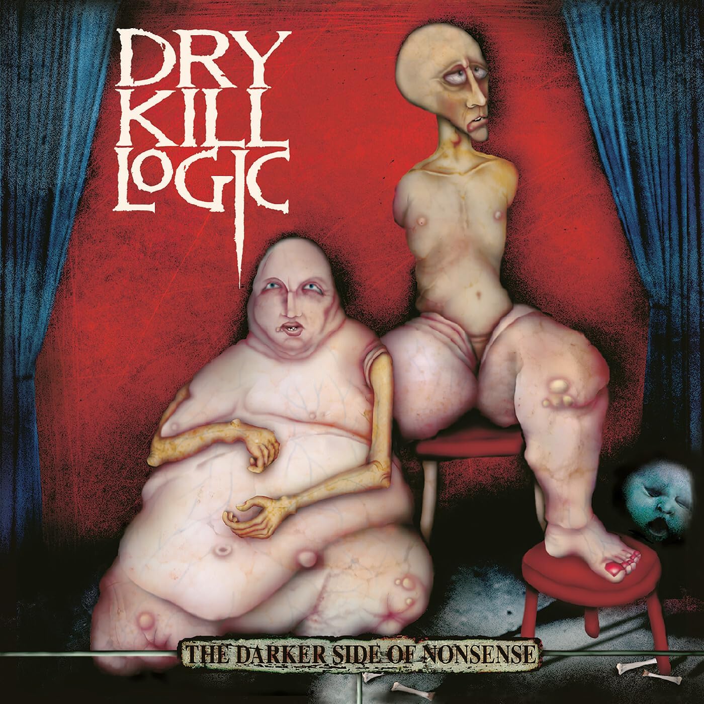 Dry Kill Logic - Darker Side Of Nonsense, The (2026 25th Anniversary Milky Clear vinyl remastered reissue) - Vinyl - New