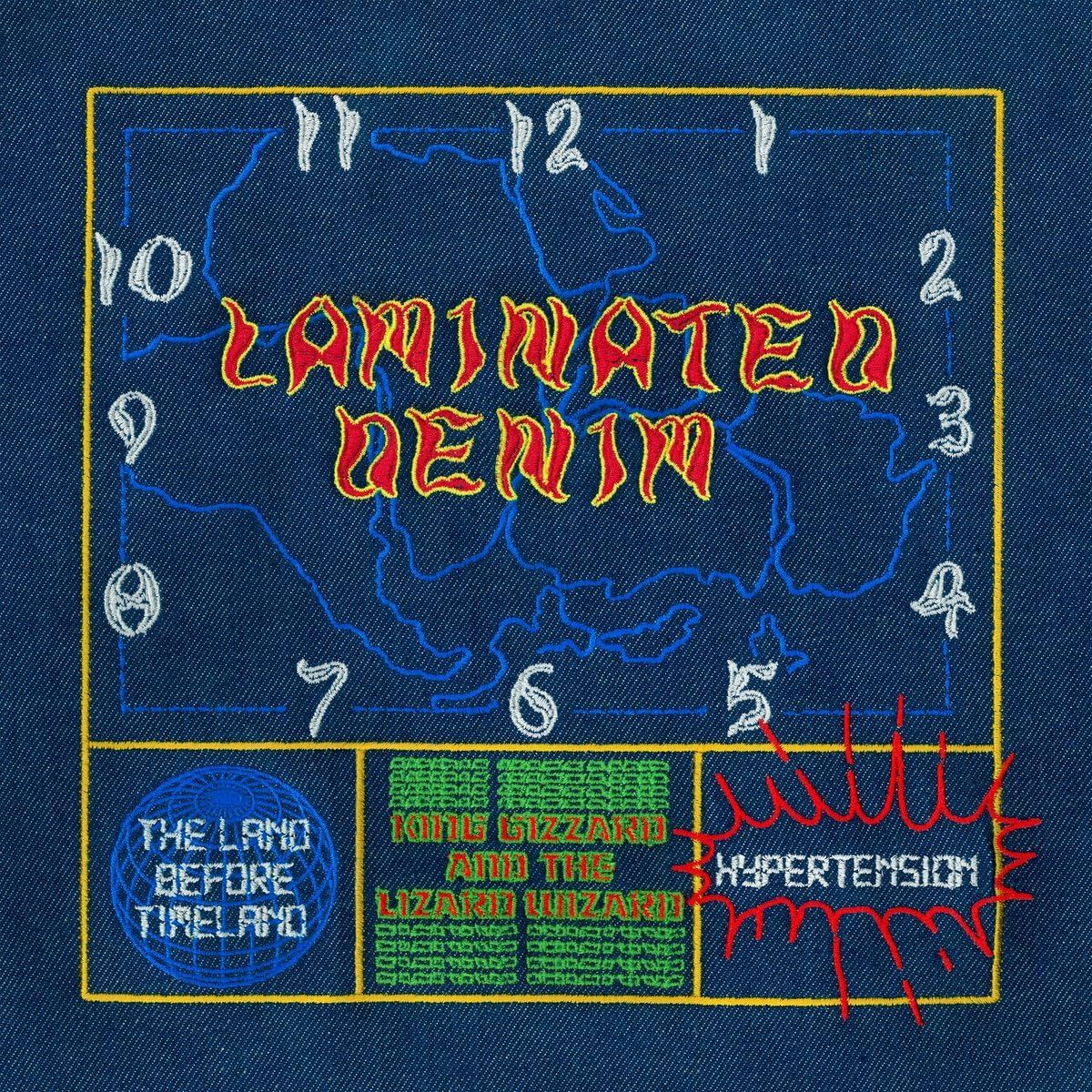 King Gizzard And The Lizard Wizard - Laminated Denim (Lucky Rainbow Wax) - Vinyl - New