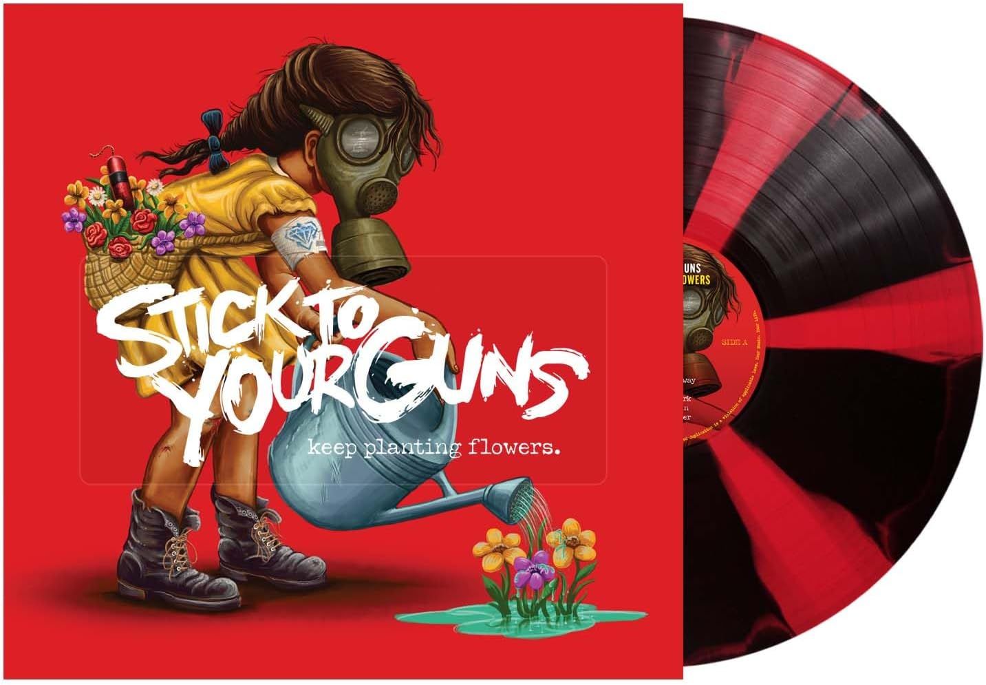 Stick To Your Guns - Keep Planting Flowers (Red & Black Cornetto Vinyl) - Vinyl - New