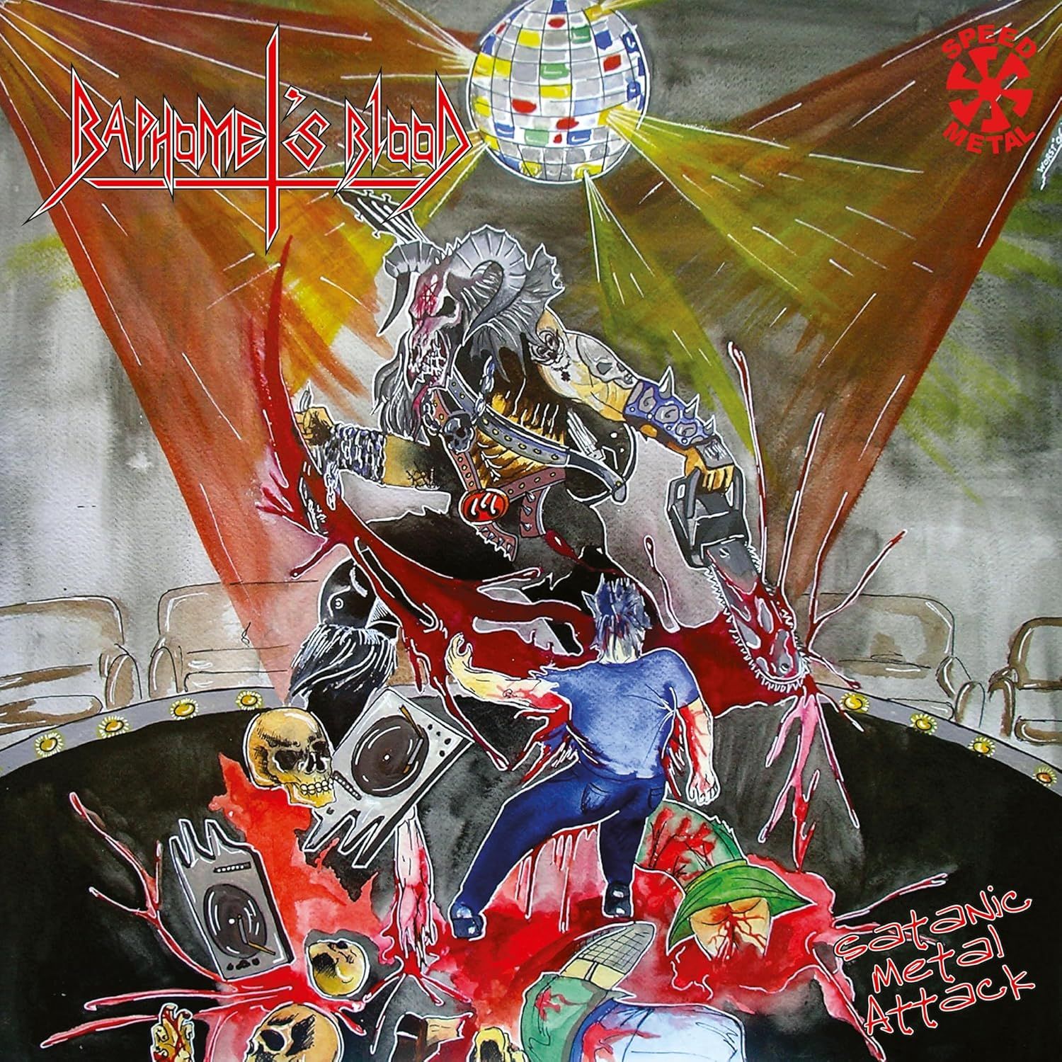 Baphomet's Blood - Satanic Metal Attack (2026 Reissue) - Vinyl - New