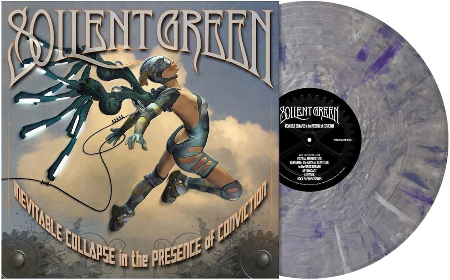 Soilent Green - Inevitable Collapse In The Presence Of Conviction (Ltd. Ed. Metallic Silver w. Purple Splatter Vinyl) - Vinyl - New