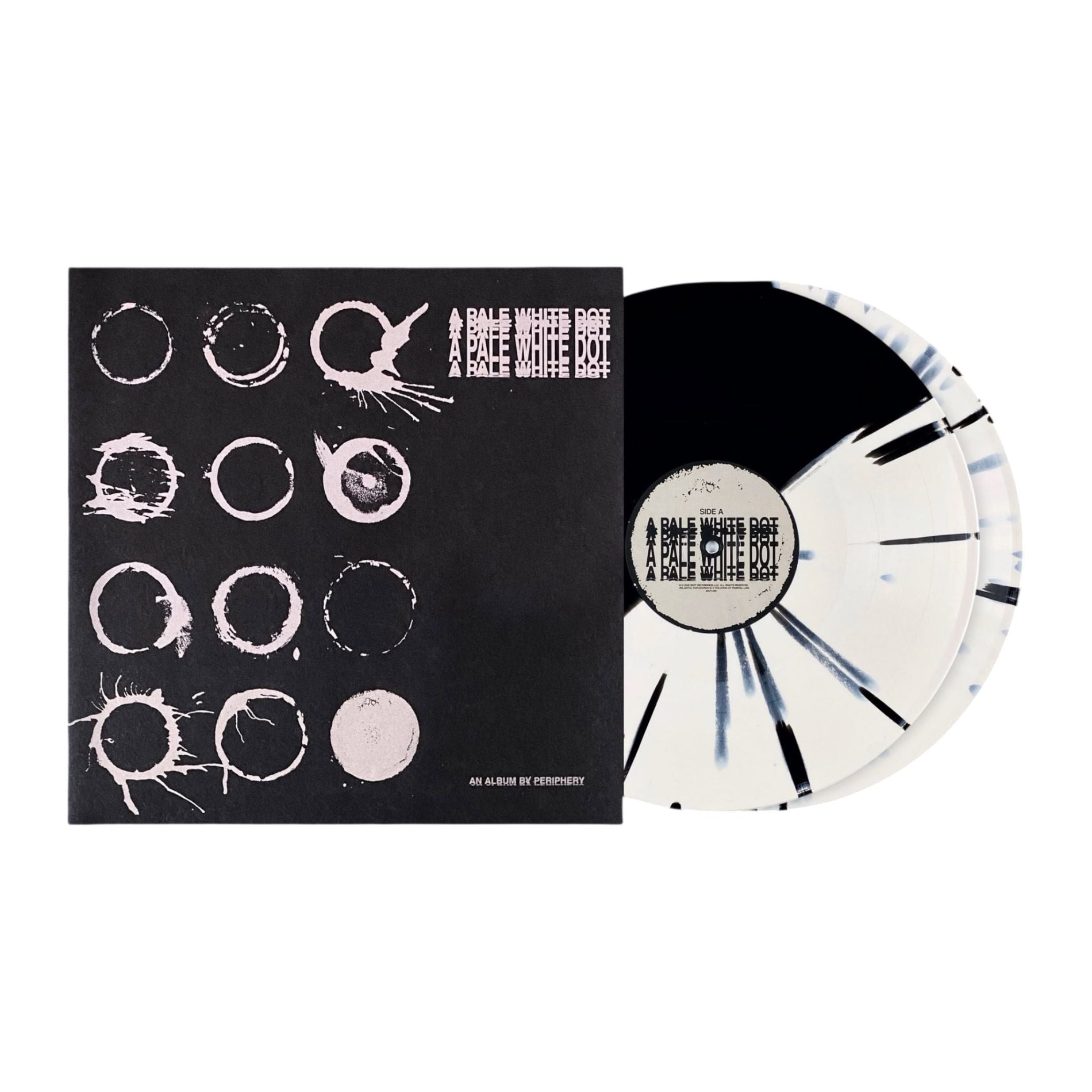 Periphery - Pale White Dot, A (Half/Half Black & White Semi Opaque Vinyl) - Vinyl - New
