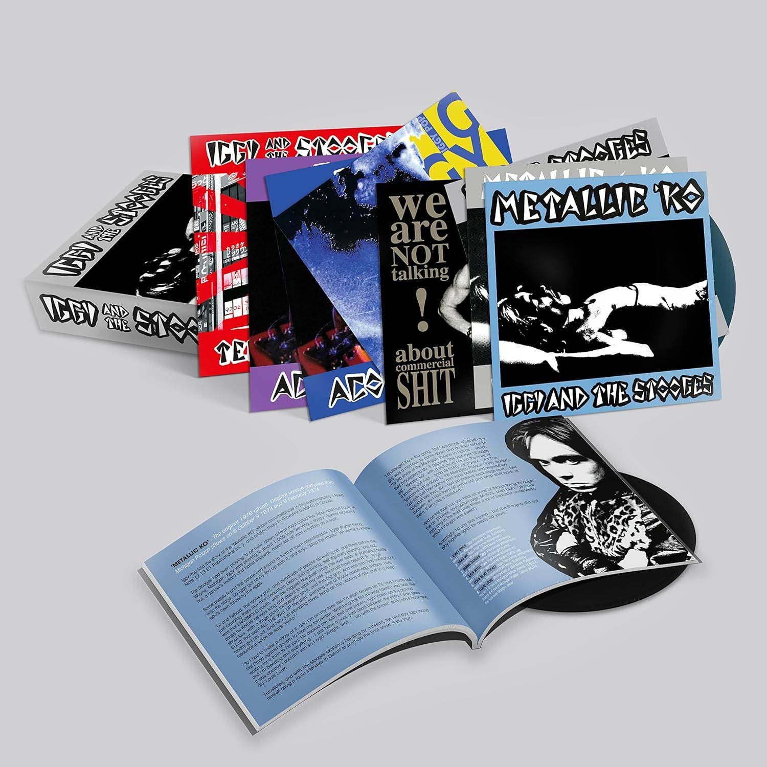 Stooges (Iggy And The Stooges) - From KO To Chaos (7CD/1DVD) - CD - New