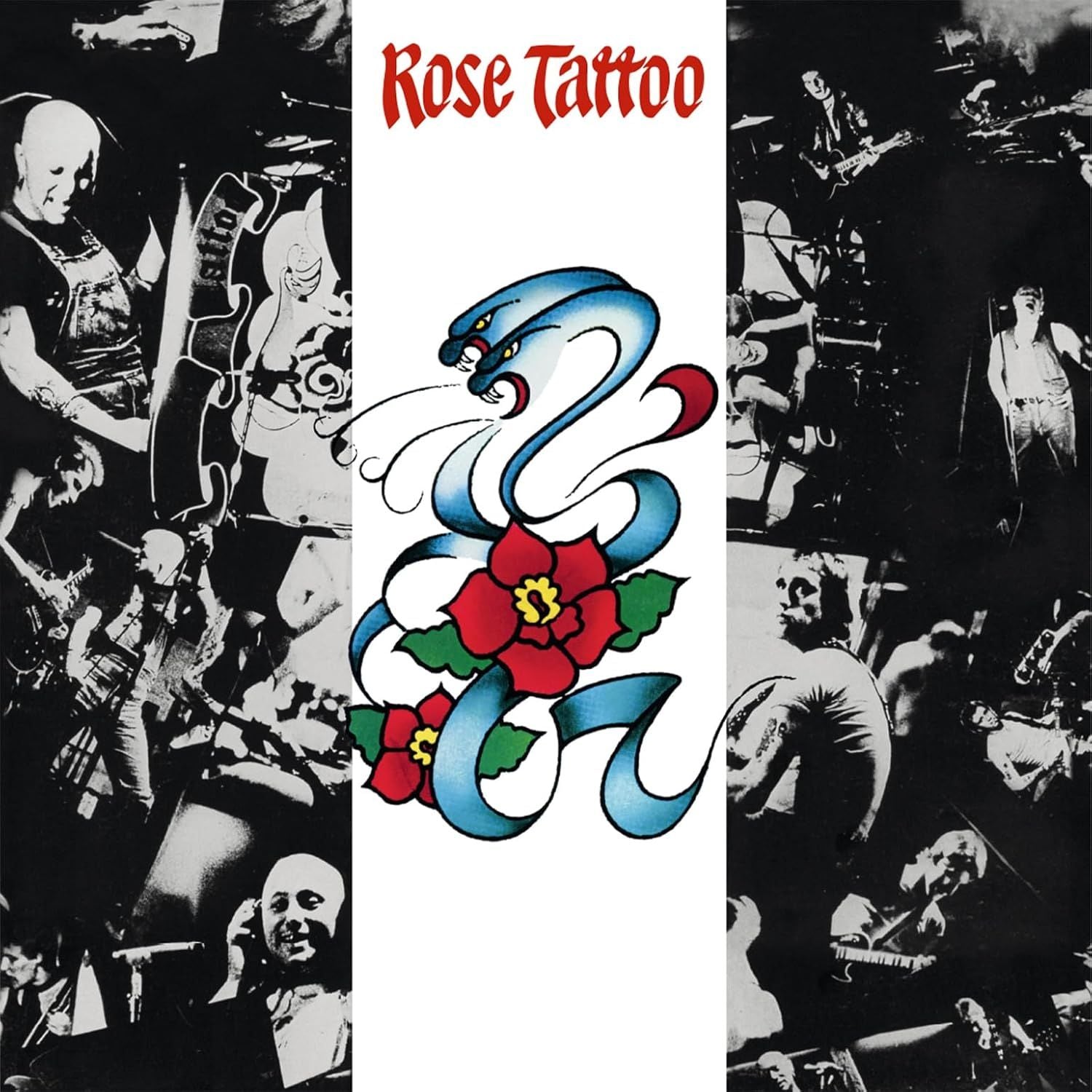 Rose Tattoo - Rose Tattoo (2026 Ltd. Ed. White & Black Swirl Coloured Vinyl) - Vinyl - New