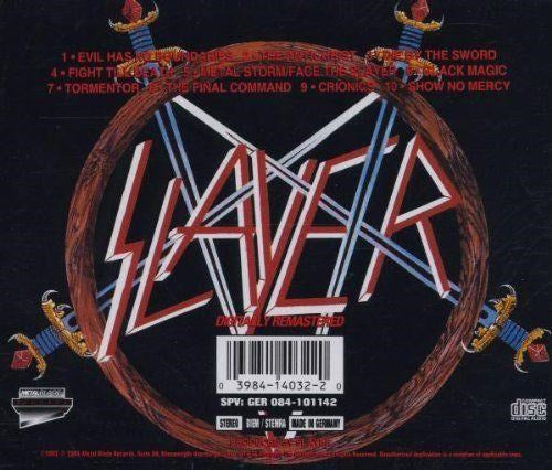Slayer - Show No Mercy (2021 jewel case reissue) (Euro.) - CD - New