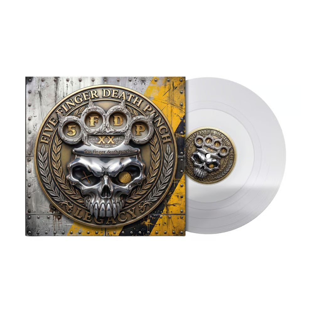 Five Finger Death Punch - Legacy (Clear vinyl) - Vinyl - New - PRE-ORDER