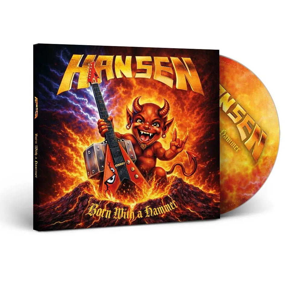 Hansen, Kai - Born With A Hammer - CD - New - PRE-ORDER