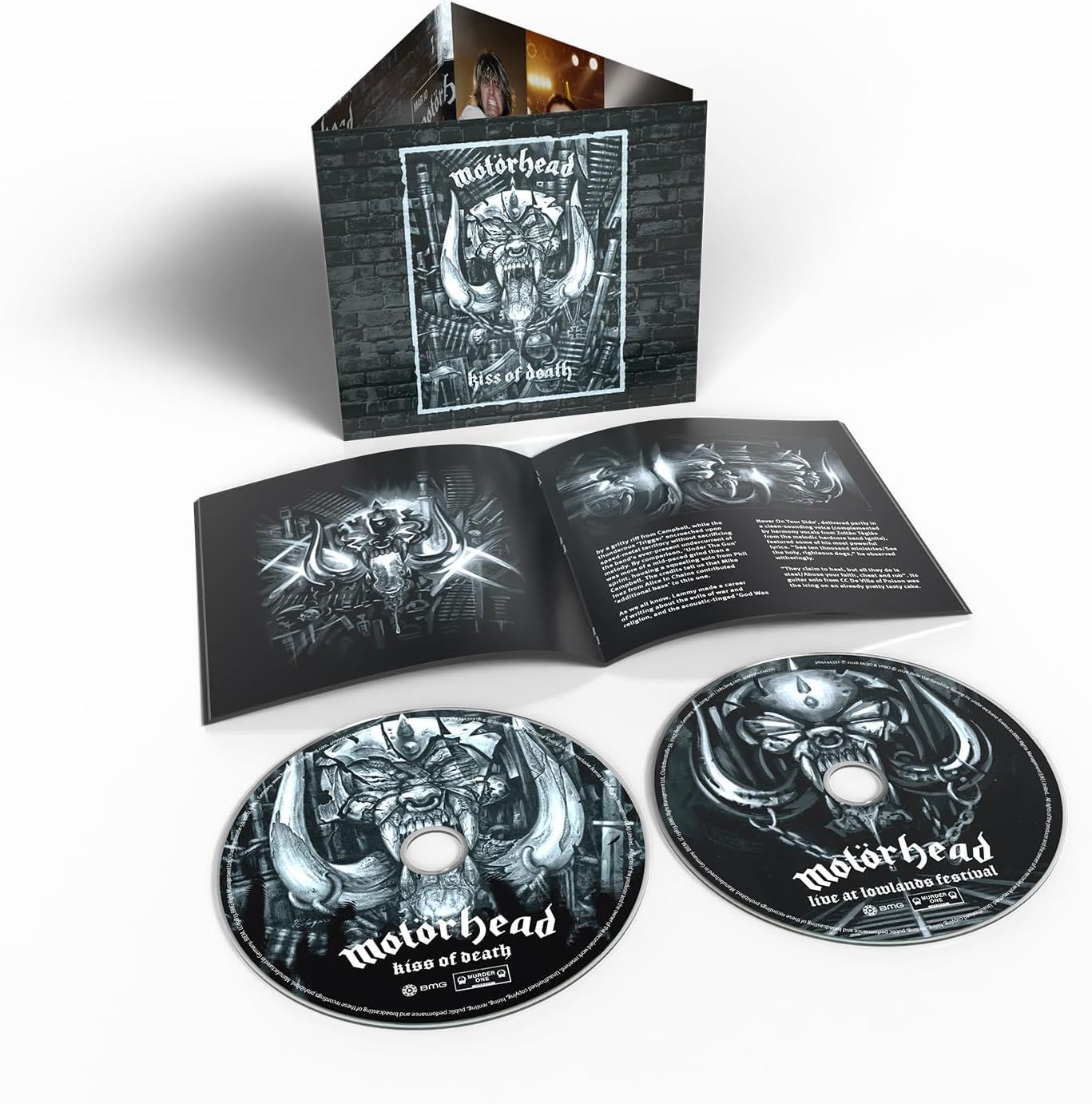 Motorhead - Kiss Of Death (20th Ann. 2CD Expanded Ed.) - CD - New