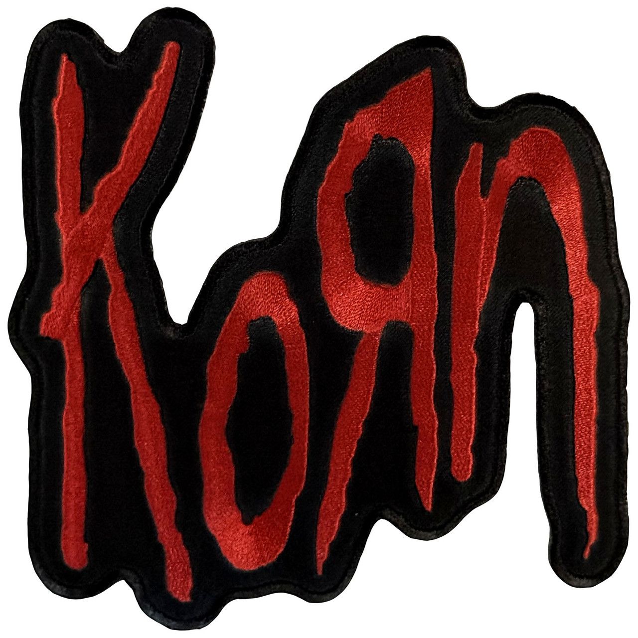 Korn - Red Logo () Sew-On Patch - COMING SOON