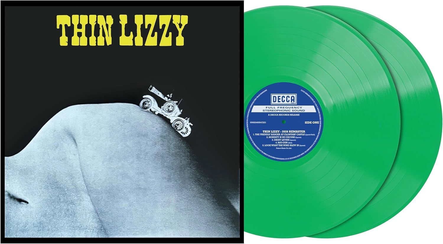 Thin Lizzy - Thin Lizzy (2026 Remastered Green Vinyl 2LP) - Vinyl - New
