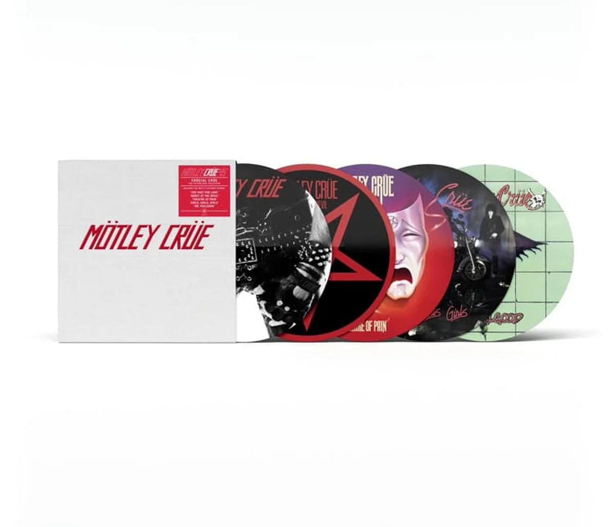 Motley Crue - Crucial Crue: The CD Collection 1981-1989 (5CD) - CD - New