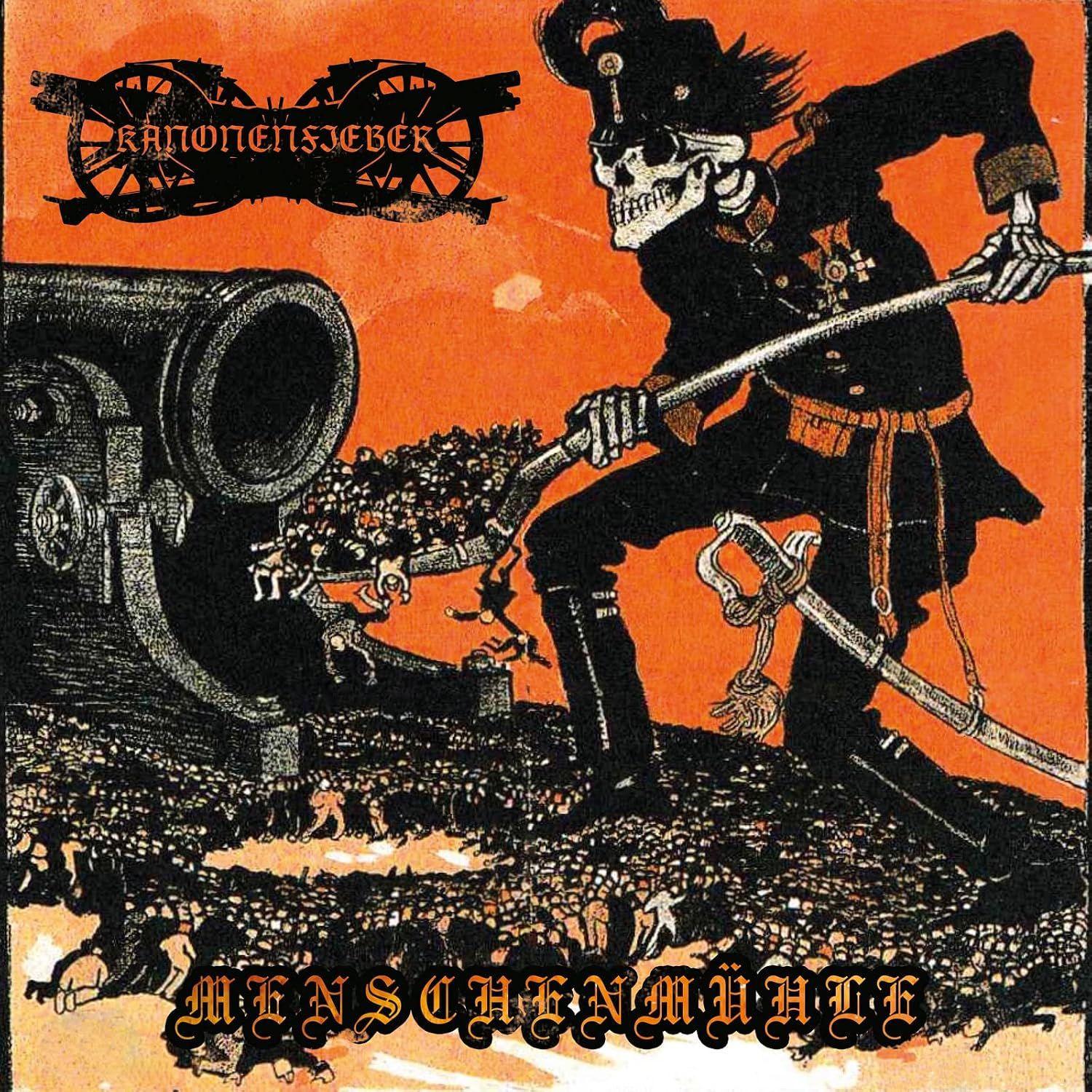 Kanonenfieber - Menschenmuhle (Half Orange/Half Black Vinyl) - Vinyl - New