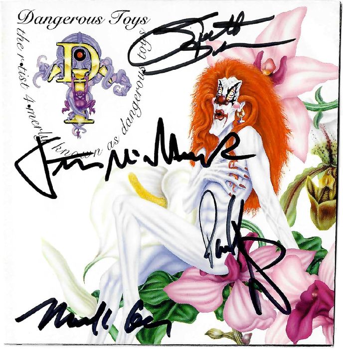 Dangerous Toys - The R*tist 4*merly Known As Dangerous Toys (Autographed w. certificate of authenticity) - CD - New