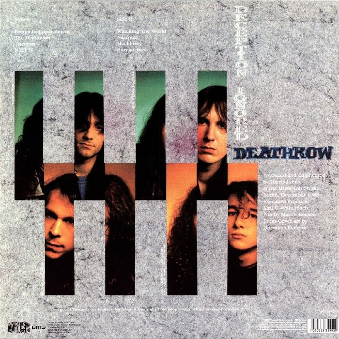 Deathrow - Deception Ignored (Coloured Vinyl Reissue) - Vinyl - New