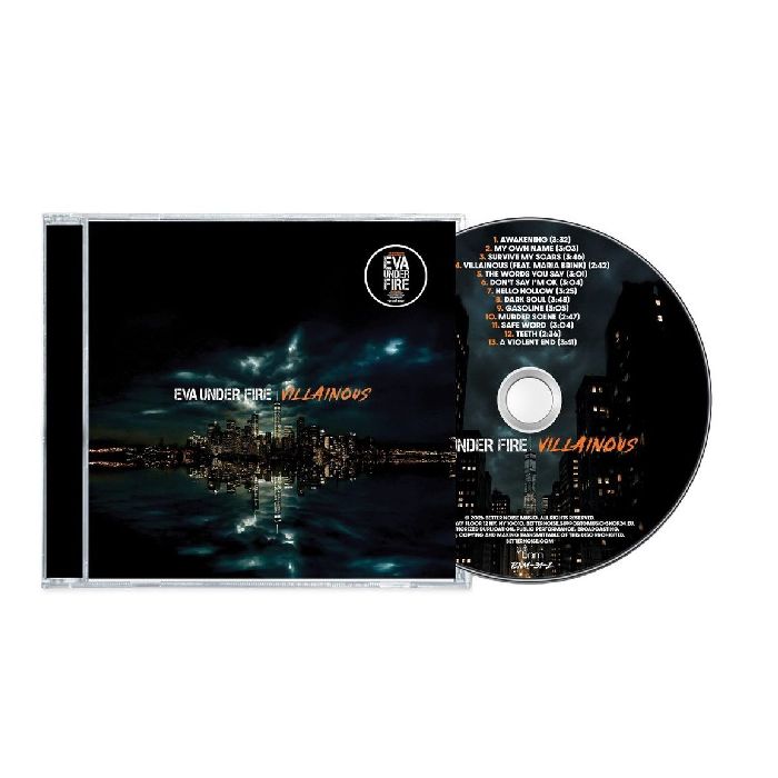Eva Under Fire - Villainous - CD - New