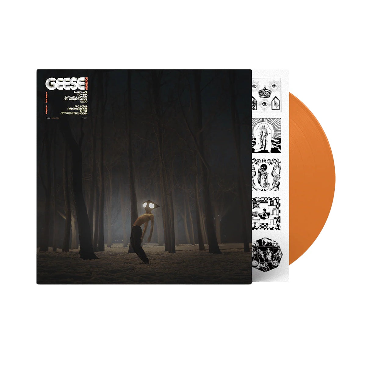 Geese - Projector (2026 Indie Exclusive Opaque Orange vinyl reissue) - Vinyl - New - PRE-ORDER