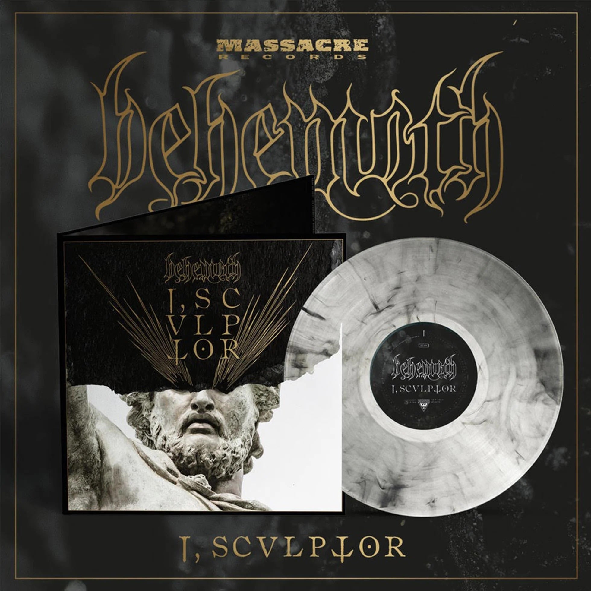 Behemoth - I, Scvlptor (Clear Black Smoke vinyl) - Vinyl - New - PRE-ORDER