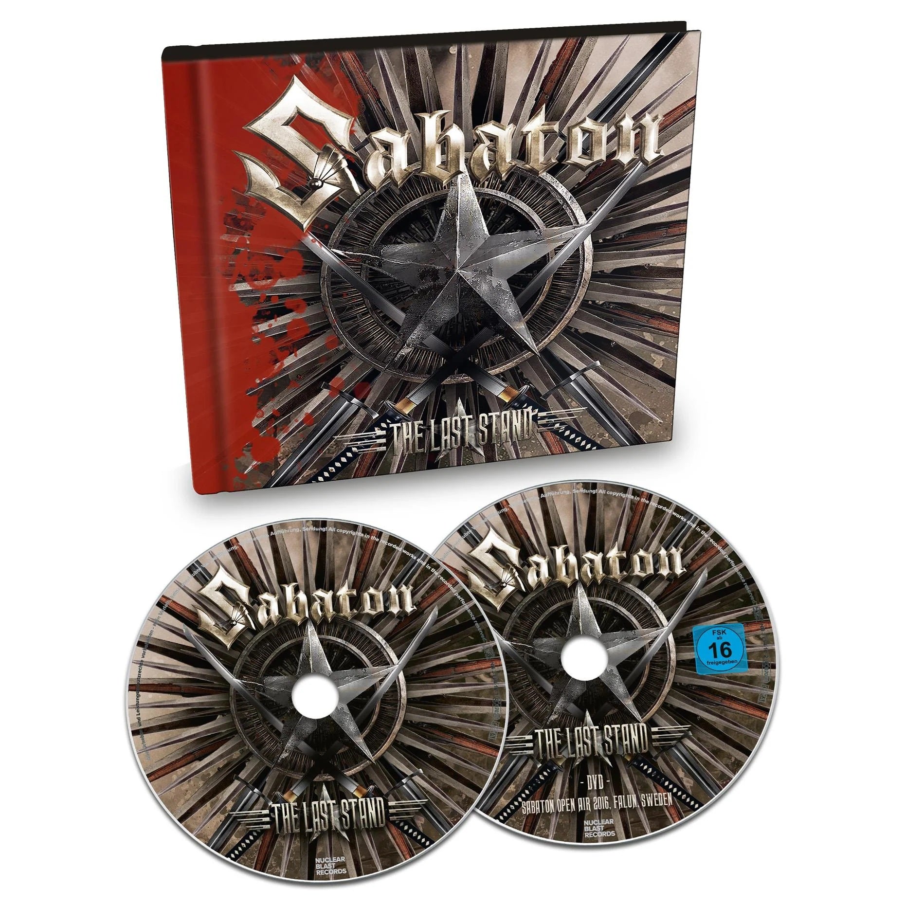 Sabaton - Last Stand, The (10 Year Anniversary Ed. 2CD Mediabook reissue) - CD - New - PRE-ORDER