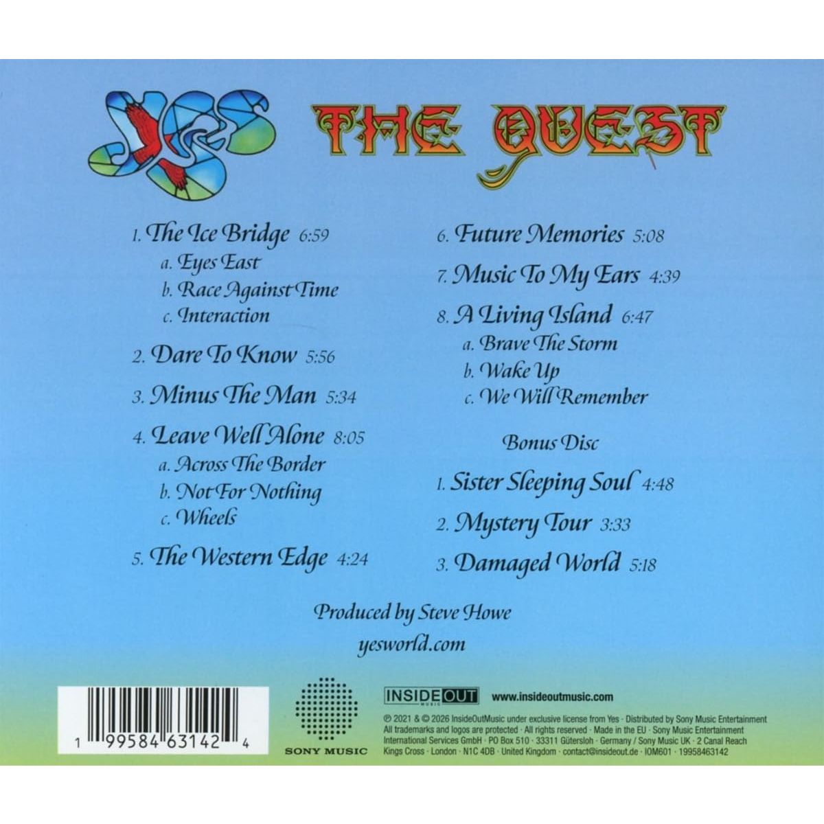 Yes - Quest, The (2CD) - CD - New