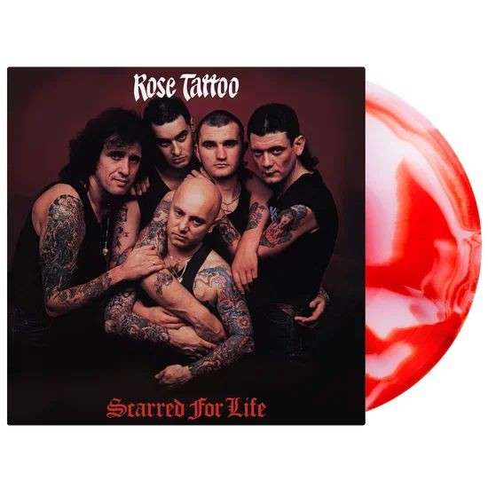 Rose Tattoo - Scarred For Life (Ltd. Ed. Red & White Swirled Vinyl) - Vinyl - New