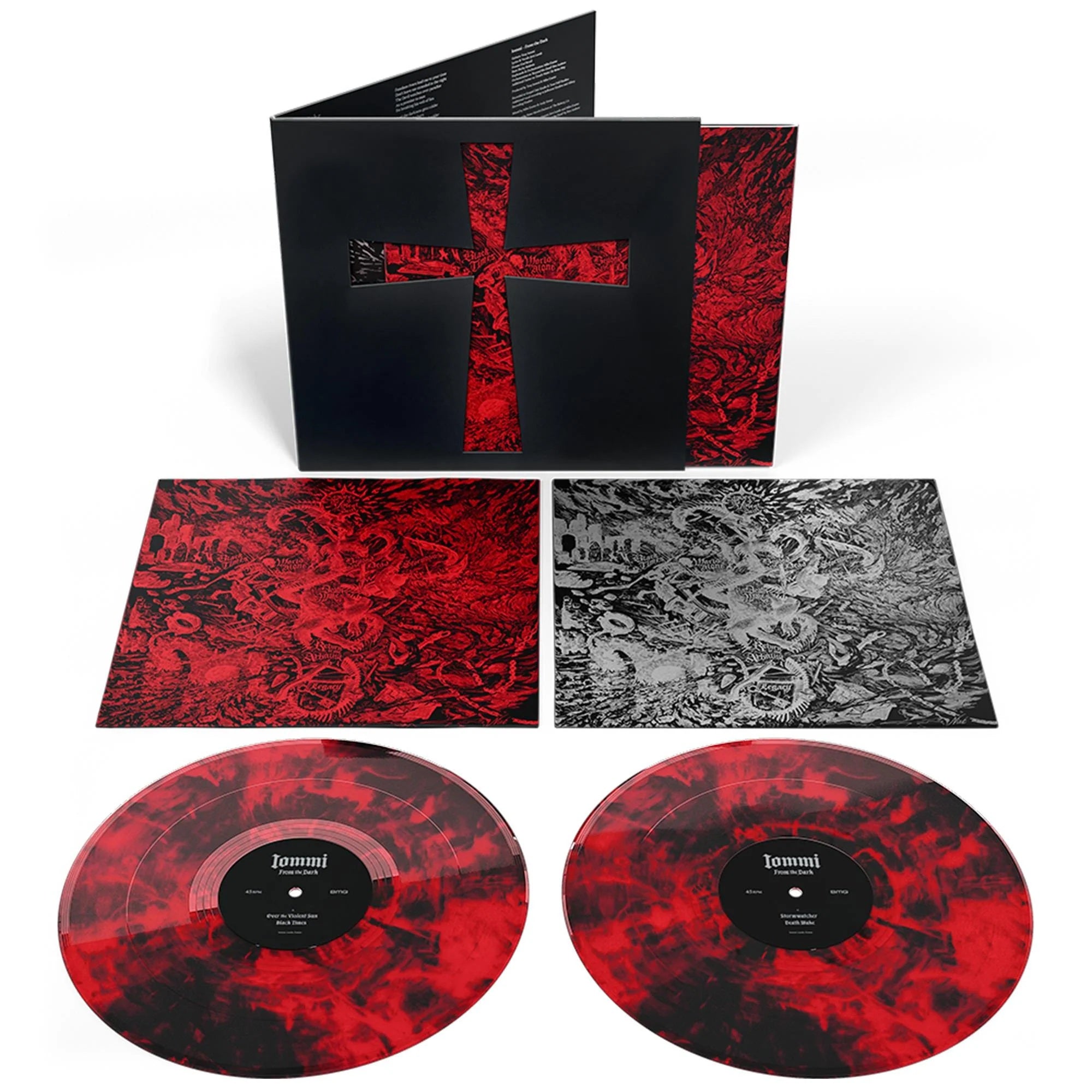 Iommi, Tony - From The Dark (2LP Red & Black Marble vinyl) - Vinyl - New - PRE-ORDER