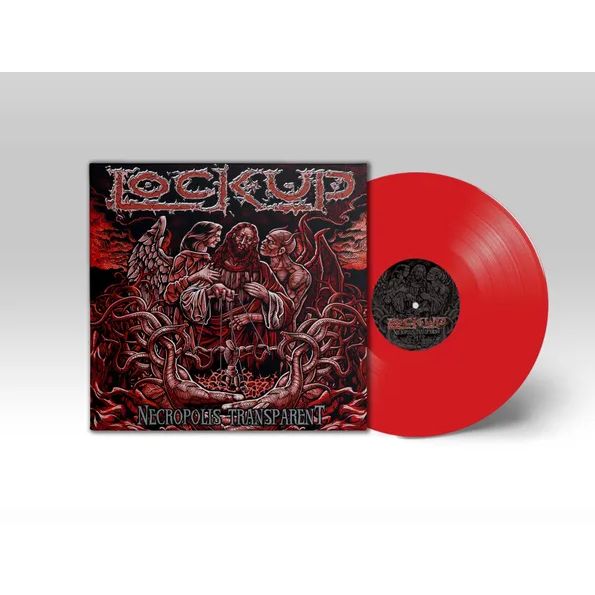 Lock Up - Necropolis Transparent (Red Vinyl) - Vinyl - New