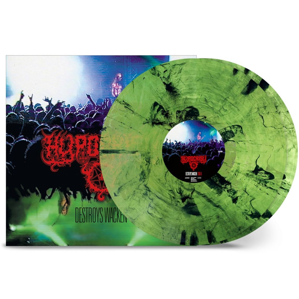 Hypocrisy - Destroys Wacken (2026 2LP Galaxy Smoke Marbled Vinyl Reissue) - Vinyl - New