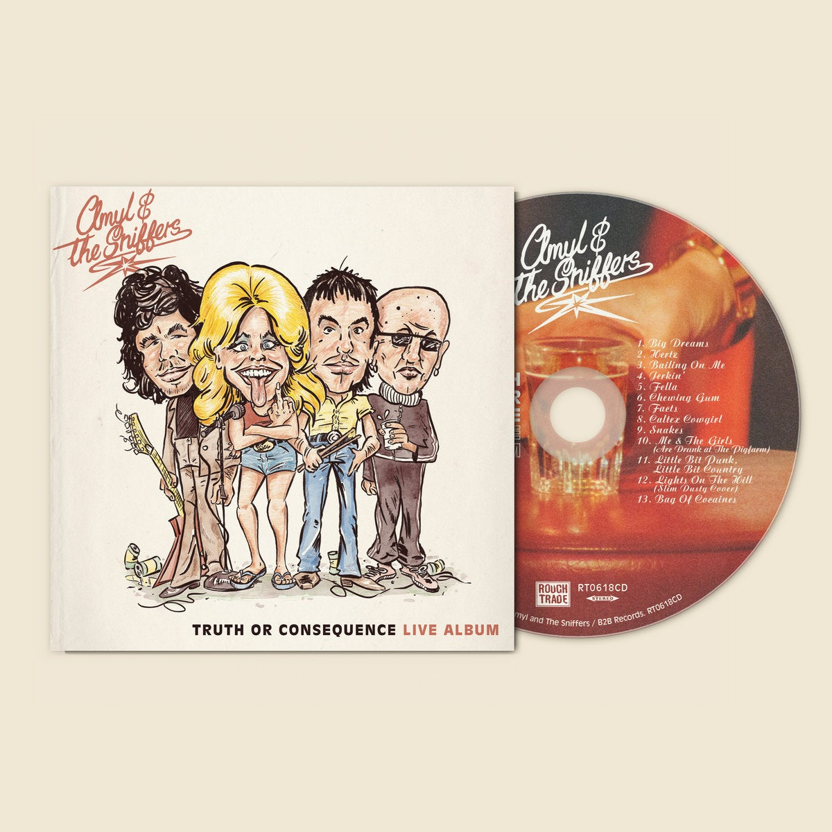 Amyl And The Sniffers - Truth Or Consequence - CD - New - PRE-ORDER