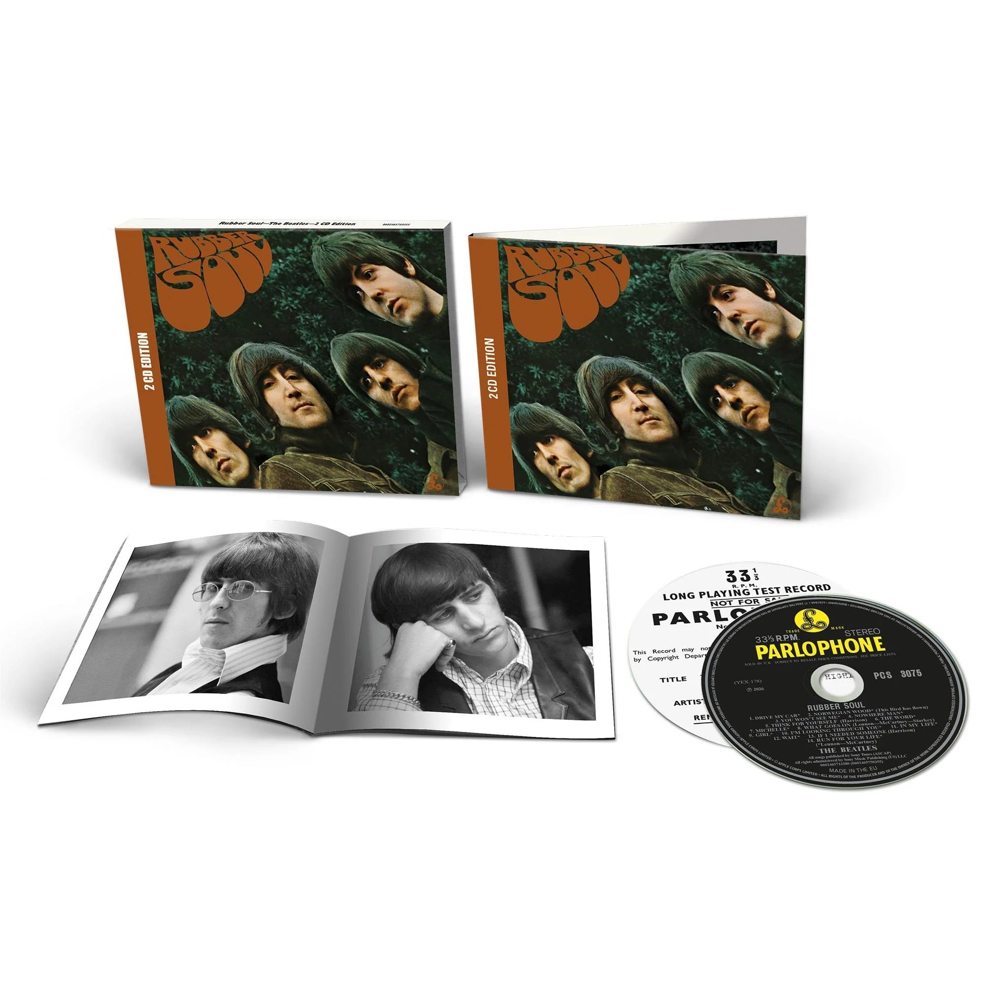 Beatles - Rubber Soul (2026 Special Ed. Deluxe 2CD reissue) - CD - New - PRE-ORDER